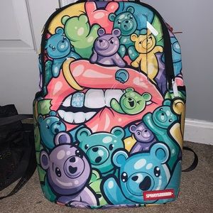 Yummy gummy lips sprayground backpack